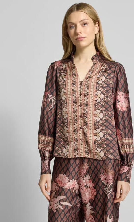 NEO NOIR Overhemdblouse met knoopsluiting model 'Massima' - Foto 2