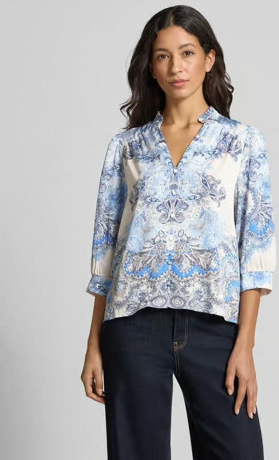 NEO NOIR Overhemdblouse met knoopsluiting model 'Roselle' - Foto 2