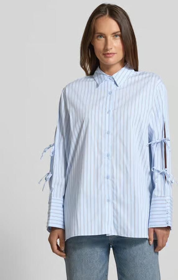 NEO NOIR Overhemdblouse met knoopsluiting model 'Selini' - Foto 2