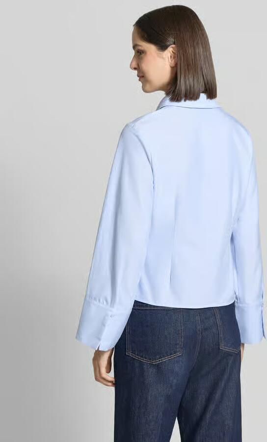 NEO NOIR oversized fit overhemdblouse van katoenmix met sierstiksels - Foto 3