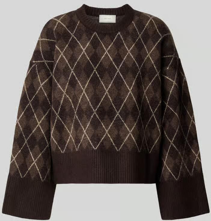 NEO NOIR pullover in relaxed fit met wol