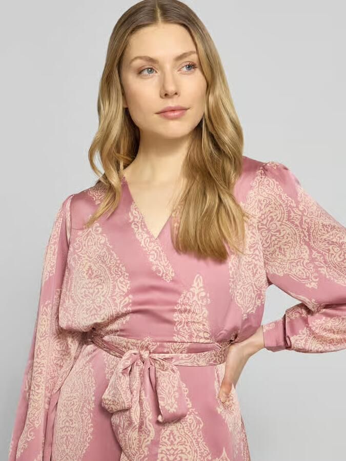 NEO NOIR regular fit avondjurk met all-over paisleyprint model 'Bretti'