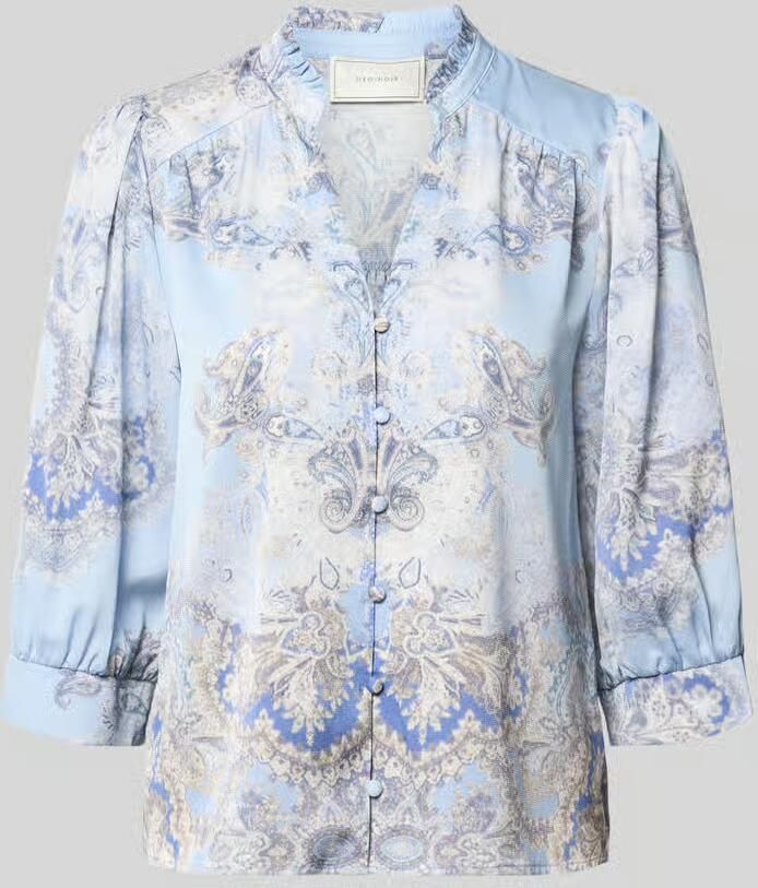 NEO NOIR regular fit blouse met 3 4-mouw model 'Roselle Artist Paisley' - Foto 2