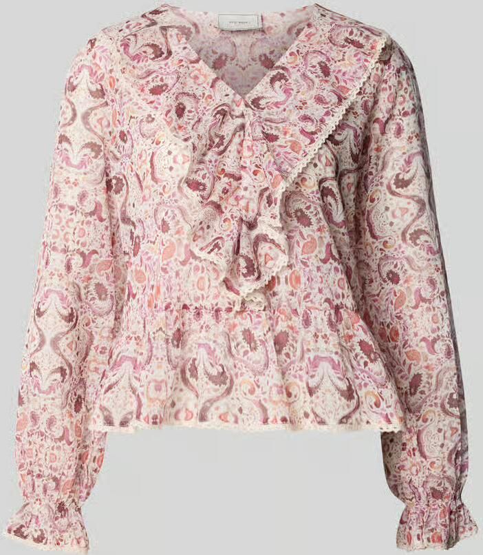 NEO NOIR regular fit blouse met all-over paisleydessin model 'Ajda' - Foto 2