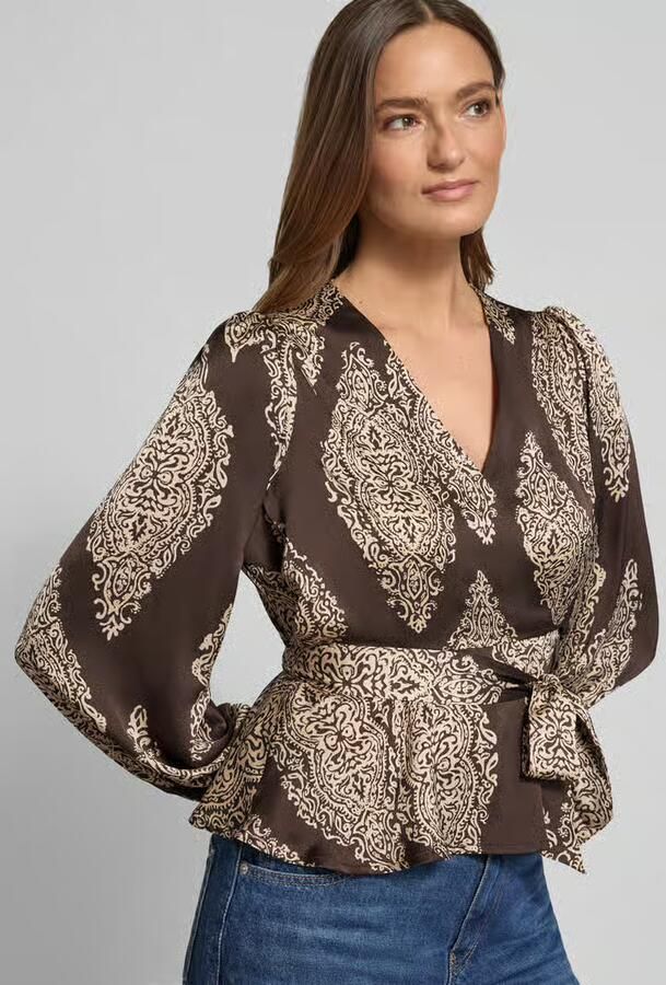 NEO NOIR Regular fit blouse met all-over paisleydessin Model 'Rista' - Foto 2