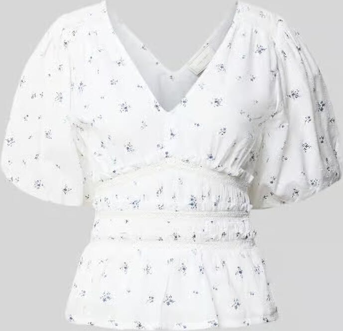 NEO NOIR regular fit blouse met opengewerkte borduursels model 'Sapura' - Foto 2
