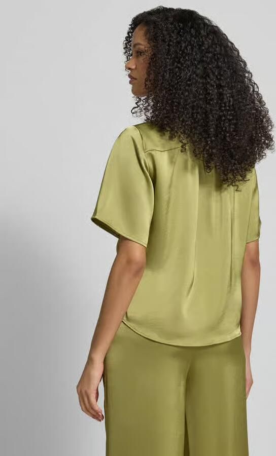NEO NOIR Regular fit blouse met plooien Model 'Casadia' - Foto 3