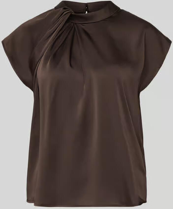 NEO NOIR Regular fit blouse met plooien model 'Fleur'