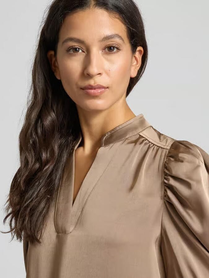 NEO NOIR Regular fit blouseshirt met pofmouwen model 'Roella' - Foto 2