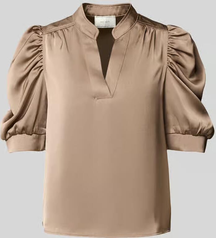 NEO NOIR Regular fit blouseshirt met pofmouwen model 'Roella'