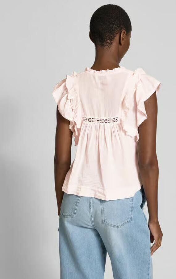 NEO NOIR Regular fit blousetop met kapmouwen model 'Jayla'