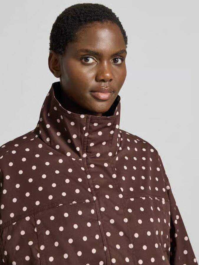 NEO NOIR Regular fit jack met opstaande kraag model 'Callisa'