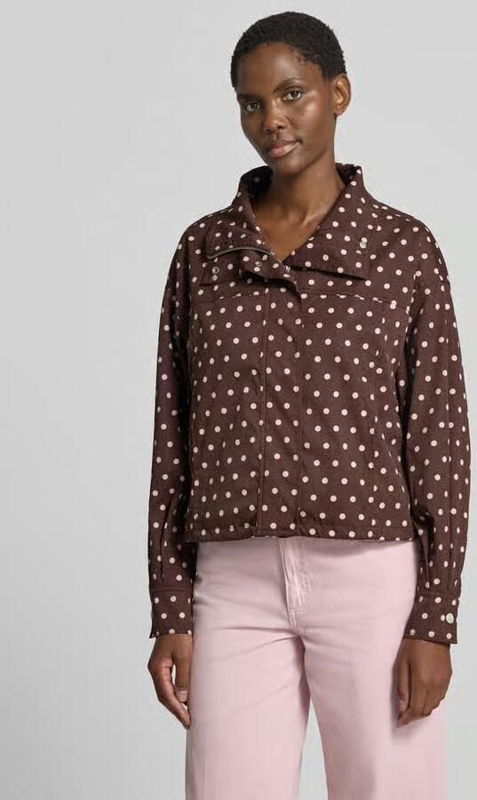 NEO NOIR Regular fit jack met opstaande kraag model 'Callisa' - Foto 3