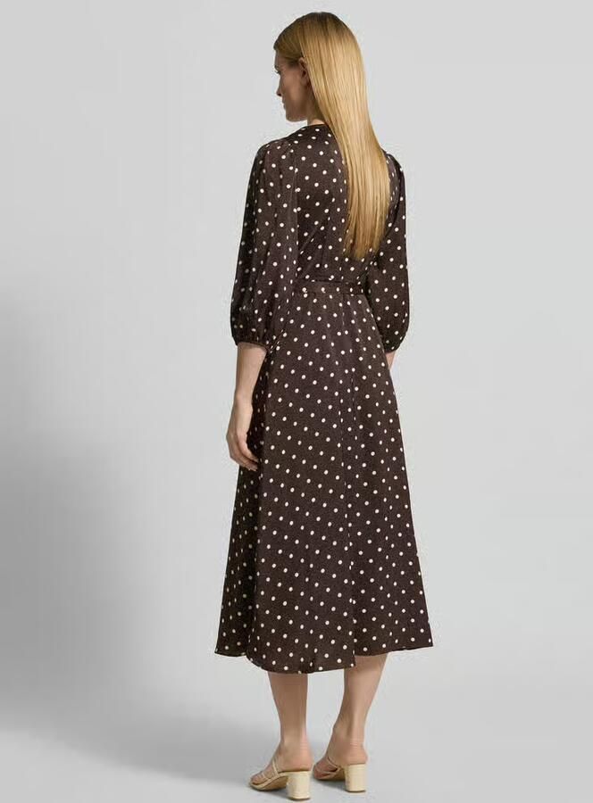 NEO NOIR regular fit maxi-jurk met V-hals