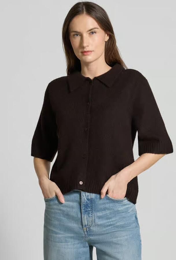 NEO NOIR Regular fit overhemdblouse met wol Model 'Cunna' - Foto 3