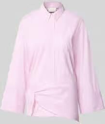 NEO NOIR Regular fit overhemdblouse van katoenmix model 'Dita'
