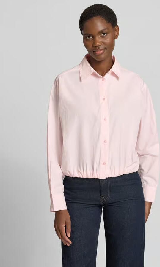 NEO NOIR Regular fit overhemdblouse van puur katoen model 'Emmana' - Foto 2