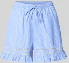 NEO NOIR regular fit short met gaatjes-stitching model 'Amansa'