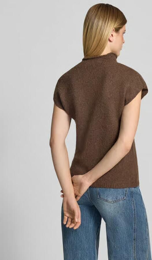 NEO NOIR Regular fit t-shirt van wolmix model 'Jona'
