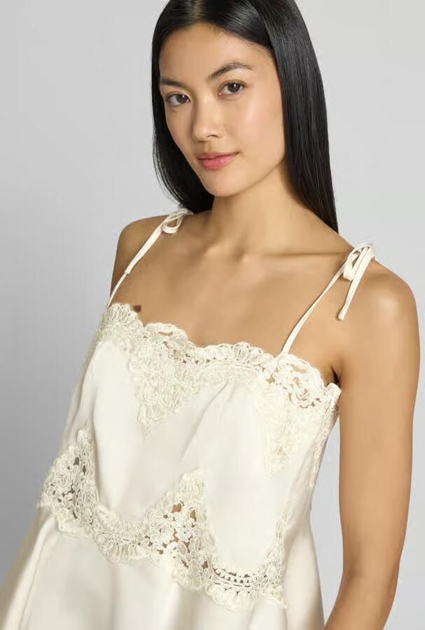 NEO NOIR Regular fit top met kant model 'Kaela' - Foto 4