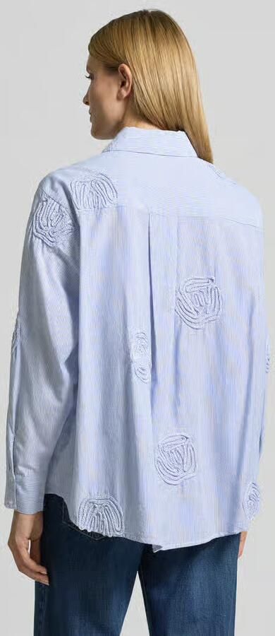 NEO NOIR Relaxed fit blouse met streepmotief Model 'Dalma Dori' - Foto 3