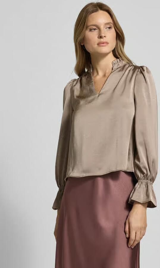 NEO NOIR Relaxed fit blouse met tuniekkraag model 'Amara' - Foto 2
