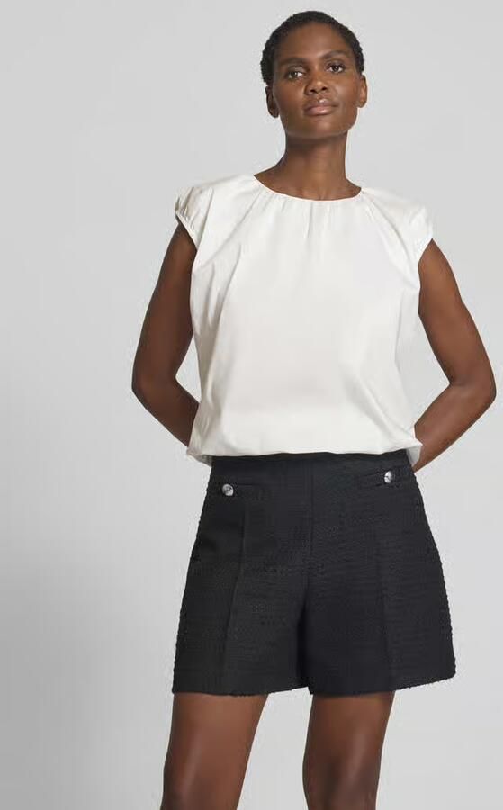 NEO NOIR Relaxed fit blousestop met ronde hals model 'Ivania' - Foto 2