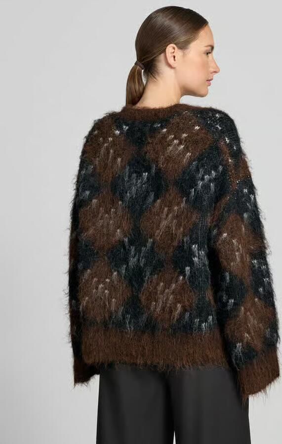 NEO NOIR relaxed fit gebreide pullover van wolmix - Foto 3