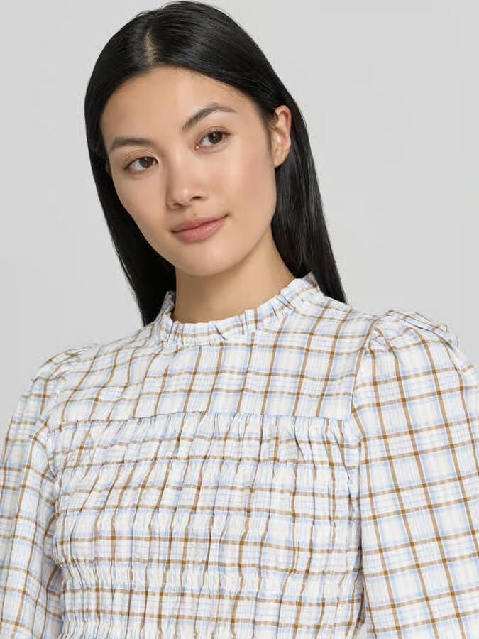 NEO NOIR slim fit blouse in all-over look model 'POSSINI'