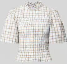 NEO NOIR slim fit blouse in all-over look model 'POSSINI'