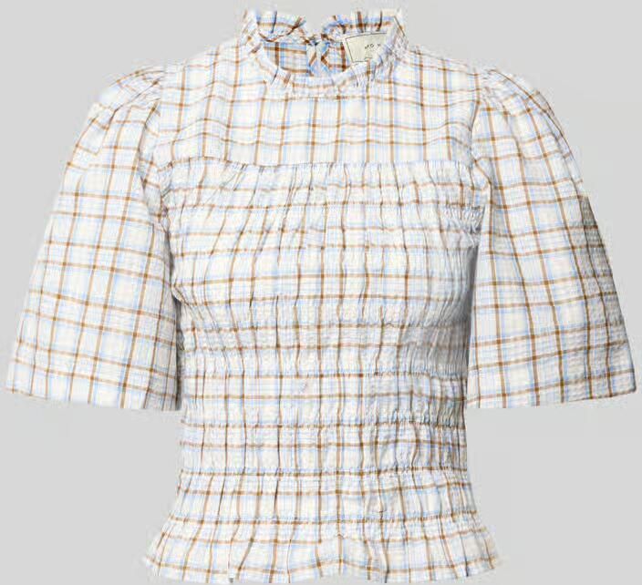 NEO NOIR slim fit blouse in all-over look model 'POSSINI' - Foto 2