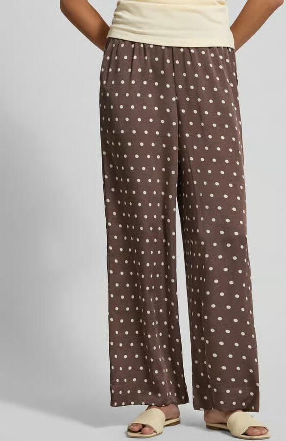NEO NOIR Stoffen broek in all-over look model 'Sebba'
