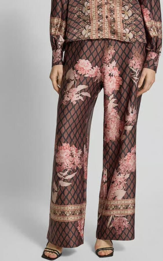 NEO NOIR Stoffen broek met elastische band model 'Lunet' - Foto 2