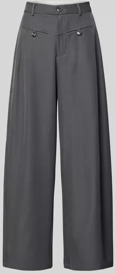 NEO NOIR Stoffen broek met steekzakken model 'Massie'