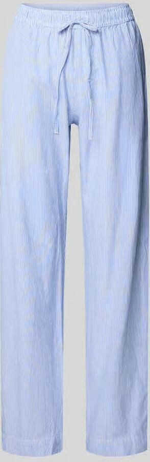 NEO NOIR Stoffen broek met streepmotief en elastische band - Foto 2