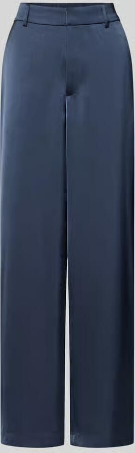 NEO NOIR Dames Broeken Emmett Heavy Sateen Pants Donkerblauw - Foto 5