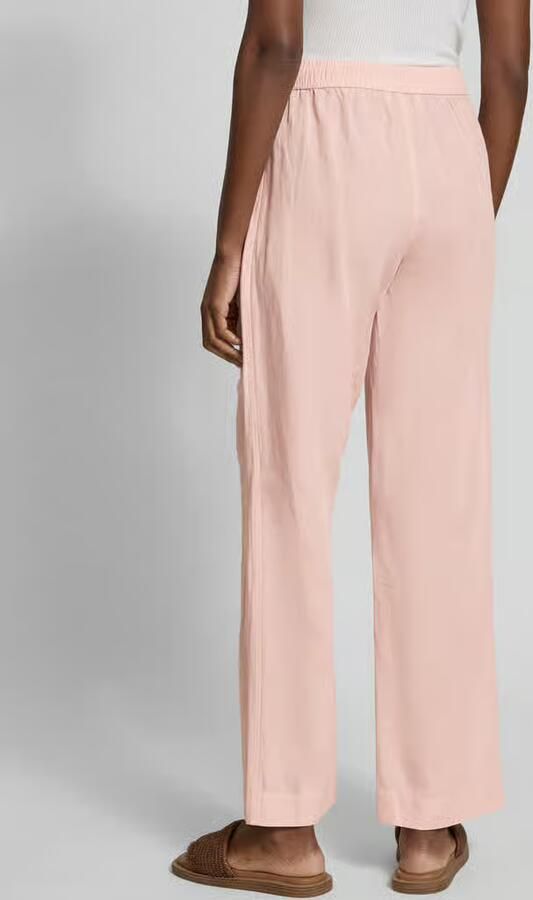 NEO NOIR Straight fit linnen broek met steekzakken model 'Sonar'