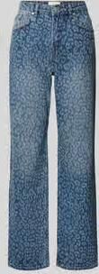 NEO NOIR Straight leg jeans in 5-pocketmodel model 'Simona'