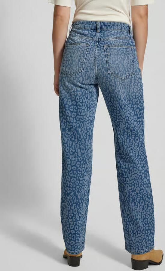 NEO NOIR Straight leg jeans in 5-pocketmodel model 'Simona' - Foto 4