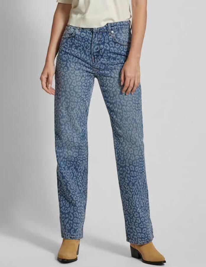 NEO NOIR Straight leg jeans in 5-pocketmodel model 'Simona' - Foto 2