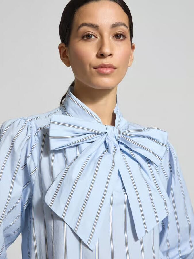NEO NOIR Strikblouse met Streepmotief Model 'Jaz'