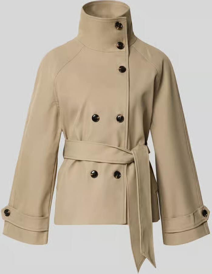 NEO NOIR trench jack met strikceintuur model 'Munet' - Foto 2