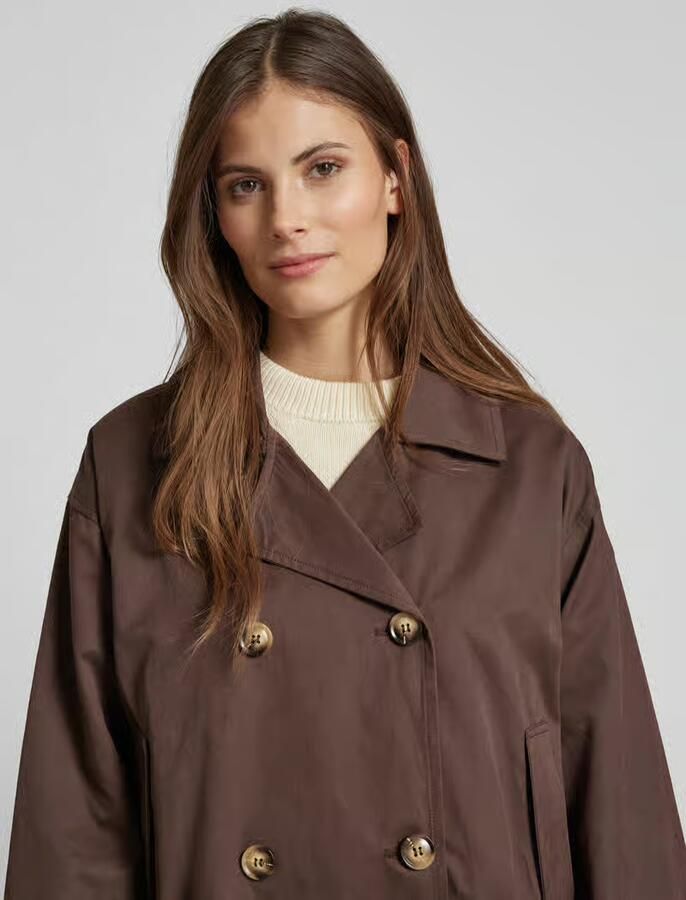 NEO NOIR Trenchcoat met strikceintuur model 'Sia' - Foto 2