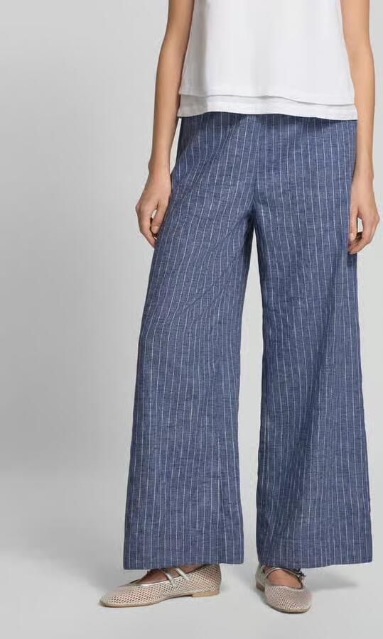 NEO NOIR Wide leg broek met tunnelkoord model 'HEIFA' - Foto 3