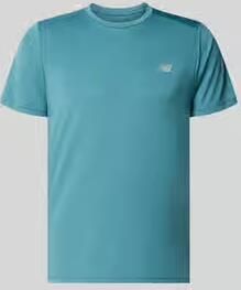 New Balance Functieshirt met ronde hals en logo