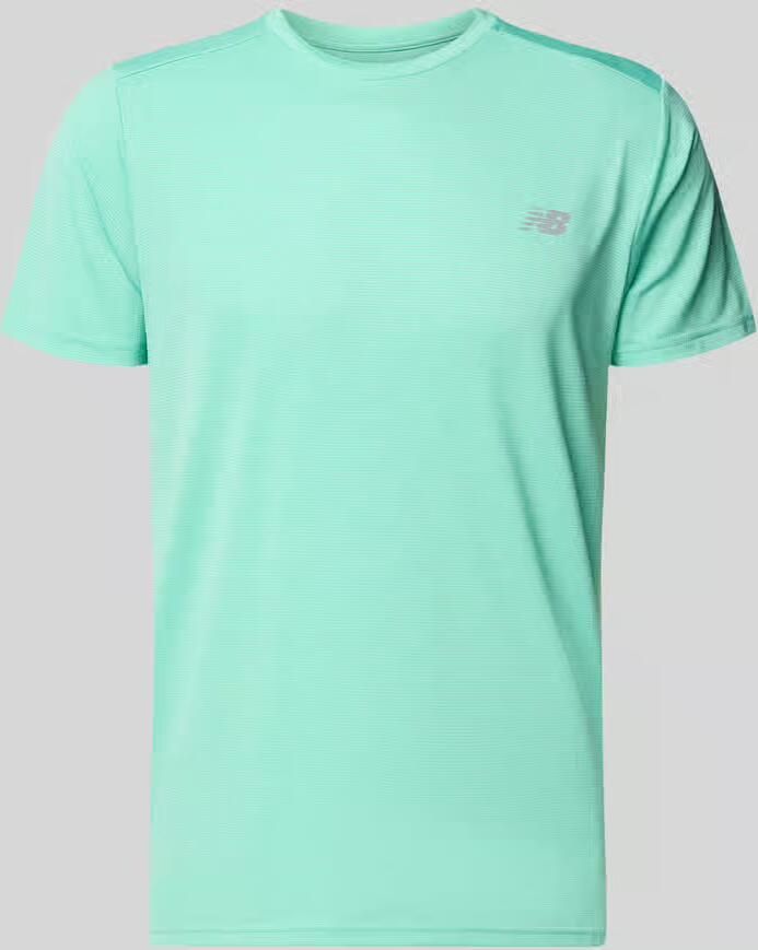 New Balance Functieshirt met ronde hals en logo - Foto 2