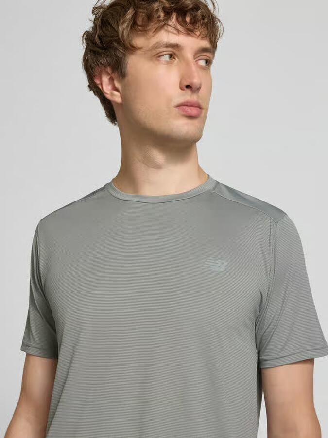 New Balance Functieshirt met ronde hals en logo - Foto 2