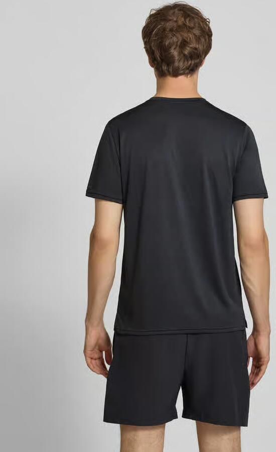 New Balance Functieshirt met ronde hals en logo