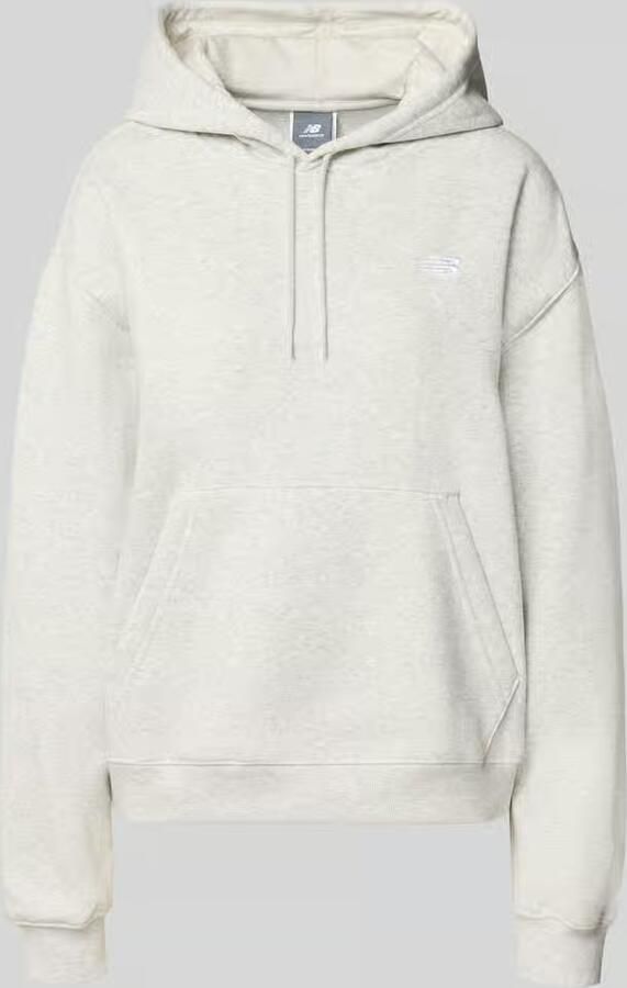 New Balance Regular fit hoodie van katoenmix
