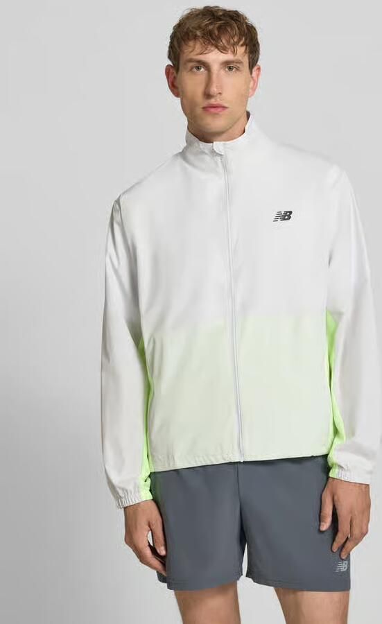 New Balance regular fit jas met opstaande kraag model 'Fast Days' - Foto 3